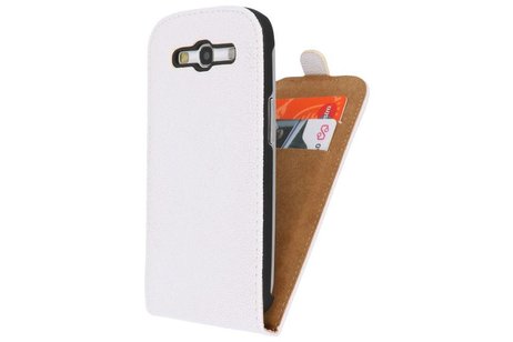 BAOHU Devil FlipCase Hoesjes - Hoesje Geschikt voor Samsung Galaxy S3 i9300 Wit
