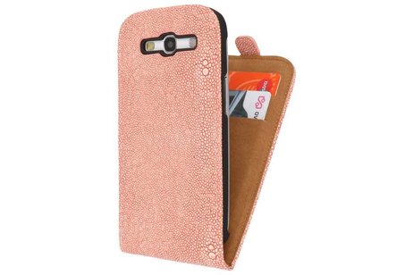 BAOHU Devil FlipCase Hoesjes - Hoesje Geschikt voor Samsung Galaxy S3 i9300 Licht Roze