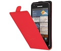 Flipcase Hoessjes cases - Hoesje Geschikt voor Samsung Galaxy S2 i9100 Rood