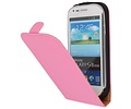 Flipcase Hoesjes voor Galaxy S3 mini i8190 Roze