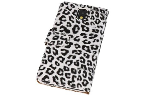 Chita Bookstyle Wallet Case Hoesjes voor Galaxy Note 3 N9000 Wit