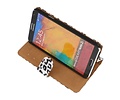 Chita Bookstyle Wallet Case Hoesjes voor Galaxy Note 3 N9000 Wit