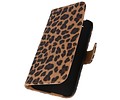 Luipaard Bookstyle Wallet Case Hoes voor HTC One M8 Chita