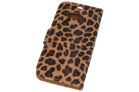BAOHU Luipaard Bookstyle Wallet Case Hoes - Hoesje Geschikt voor HTC One M8 Chita