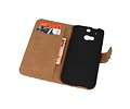 Luipaard Bookstyle Wallet Case Hoes voor HTC One M8 Chita
