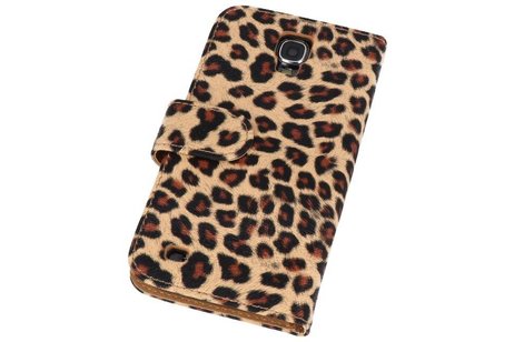 BAOHU Luipaard Bookstyle Wallet Case Hoesjes - Hoesje Geschikt voor Samsung Galaxy S4 Active i9295 Chita