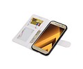 BAOHU Hoesje Geschikt voor Samsung Galaxy A5 2017 - Portemonnee hoesje booktype wallet case Wit