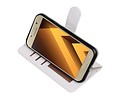 BAOHU Hoesje Geschikt voor Samsung Galaxy A5 2017 - Portemonnee hoesje booktype wallet case Wit