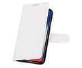 BAOHU Hoesje Geschikt voor iPhone X - Portemonnee hoesje booktype wallet case Wit