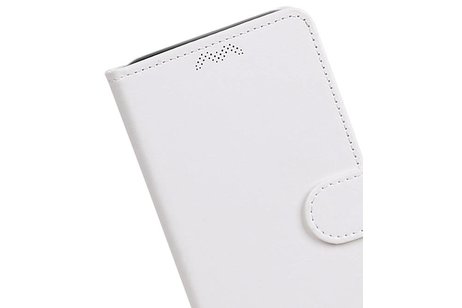 iPhone X Portemonnee hoesje booktype wallet case Wit