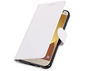 BAOHU Hoesje Geschikt voor Samsung Galaxy J7 2017 - Portemonnee hoesje booktype wallet case Wit