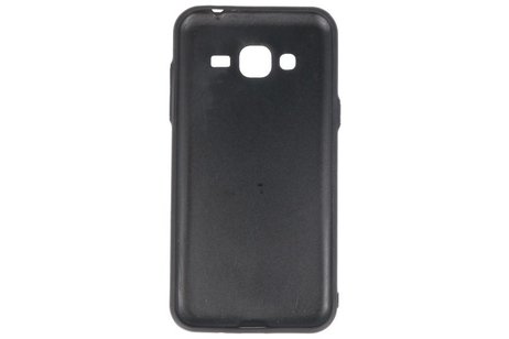 BAOHU Standing TPU Wallet Case - Hoesje Geschikt voor Samsung Galaxy J3 / J3 2016 Bruin