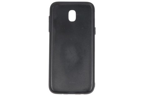 BAOHU Standing TPU Wallet Case - Hoesje Geschikt voor Samsung Galaxy J5 2017 Zwart