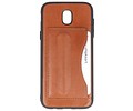 BAOHU Standing TPU Wallet Case - Hoesje Geschikt voor Samsung Galaxy J5 2017 Bruin