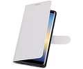 BAOHU Hoesje Geschikt voor Samsung Galaxy Note 8 - Portemonnee hoesje booktype wallet case Wit