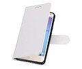 BAOHU Hoesje Geschikt voor Huawei Y5 / Y6 2017 - Portemonnee booktype wallet case Wit