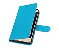 BAOHU Hoesje Geschikt voor Huawei Y5 II - Portemonnee hoesje booktype wallet Turquoise