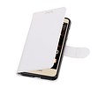 BAOHU Hoesje Geschikt voor Huawei Y5 II - Portemonnee hoesje booktype wallet case Wit