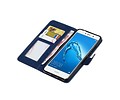 Huawei Y7 / Y7 Prime Portemonnee booktype wallet Donkerblauw