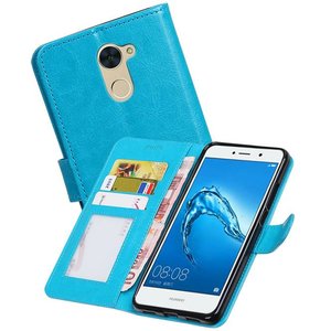 Huawei Y7 / Y7 Prime Portemonnee booktype wallet Turquiose