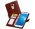 Huawei Y7 / Y7 Prime Portemonnee booktype wallet case Bruin