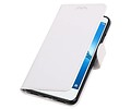 BAOHU Hoesje Geschikt voor Huawei Y7 / Y7 Prime - Portemonnee booktype wallet case Wit