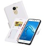 BAOHU Huawei Y7 / Y7 Prime Portemonnee booktype wallet case Wit