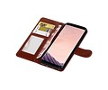 Galaxy S8 Plus Portemonnee hoesje booktype wallet case Bruin