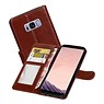 BAOHU Samsung Galaxy S8 Plus Portemonnee hoesje booktype wallet case Bruin