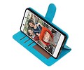 BAOHU Hoesje Geschikt voor Nokia 7 - Portemonnee hoesje booktype wallet case Turquoise