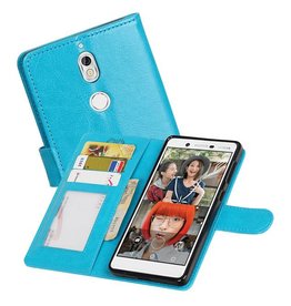 BAOHU Nokia 7 Portemonnee hoesje booktype wallet case Turquoise