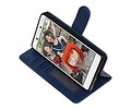 Nokia 7 Portemonnee hoesje booktype wallet case Donker Blauw