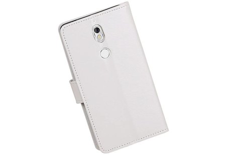 Nokia 7 Portemonnee hoesje booktype wallet case Wit