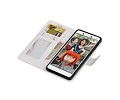 BAOHU Hoesje Geschikt voor Nokia 7 - Portemonnee hoesje booktype wallet case Wit