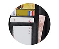 Nokia 7 Portemonnee hoesje booktype wallet case Zwart