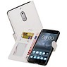 BAOHU Nokia 6 Portemonnee hoesje booktype wallet case Wit