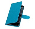 BAOHU Hoesje Geschikt voor Nokia 5 - Portemonnee hoesje booktype wallet case Turquoise