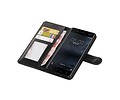 BAOHU Hoesje Geschikt voor Nokia 5 - Portemonnee hoesje booktype wallet case Zwart
