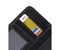 BAOHU Hoesje Geschikt voor Nokia 5 - Portemonnee hoesje booktype wallet case Zwart