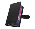 BAOHU Hoesje Geschikt voor Motorola Moto X4 - Portemonnee hoesje booktype wallet case Zwart