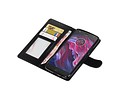 BAOHU Hoesje Geschikt voor Motorola Moto X4 - Portemonnee hoesje booktype wallet case Zwart