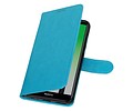 BAOHU Hoesje Geschikt voor Huawei Mate 10 Lite - Portemonnee hoesje booktype Turquoise