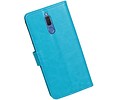 Huawei Mate 10 Lite Portemonnee hoesje booktype Turquoise