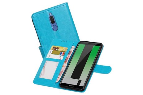 Huawei Mate 10 Lite Portemonnee hoesje booktype Turquoise