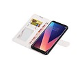 BAOHU Hoesje Geschikt voor LG V30 - Portemonnee hoesje booktype wallet case Wit