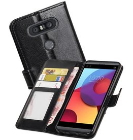 BAOHU LG Q8 Portemonnee hoesje booktype wallet case Zwart