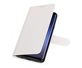 BAOHU Hoesje Geschikt voor Samsung Galaxy S9 Plus - Portemonnee hoesje booktype wallet case Wit
