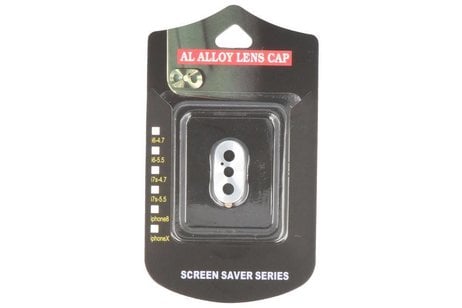 BAOHU Camera cover Geschikt voor iPhone X Zilver