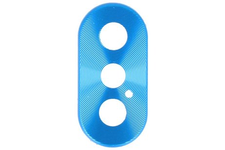BAOHU Camera cover Geschikt voor iPhone X Blauw
