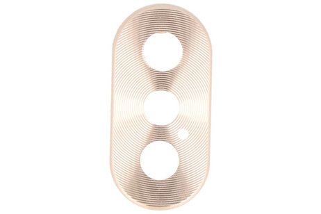BAOHU Camera cover Geschikt voor iPhone X Goud